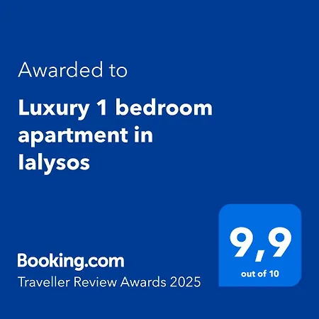 Luxury 1 Bedroom In Lägenhet Ialysos (Rhodes)